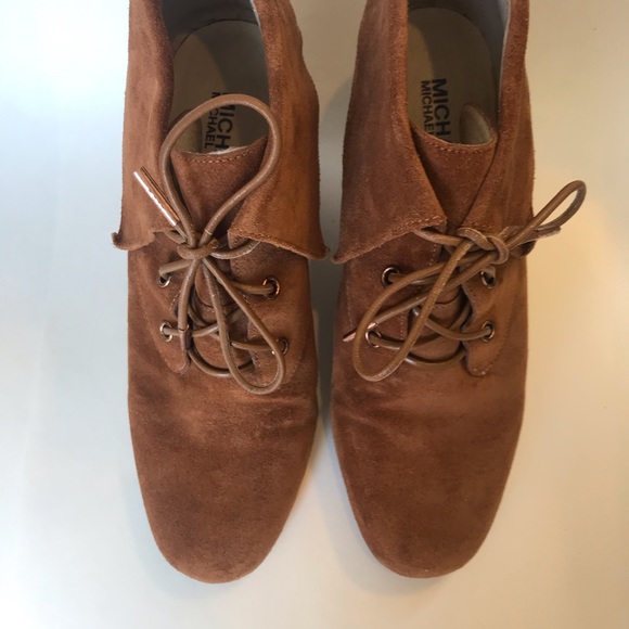 Michael Kors Suede Ankle Boots - Picture 4 of 10